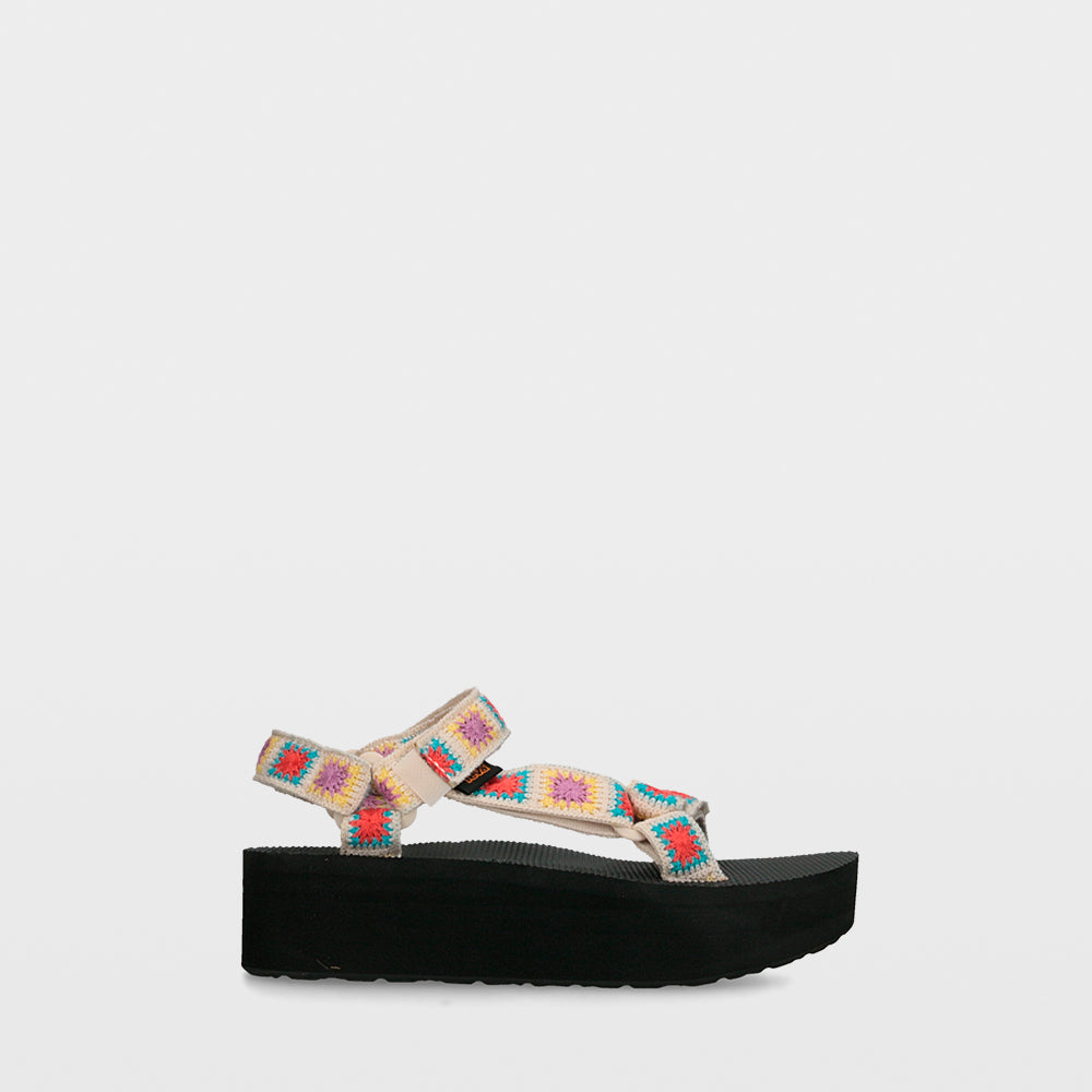 Teva Flat Cros - Sandalias de crochet