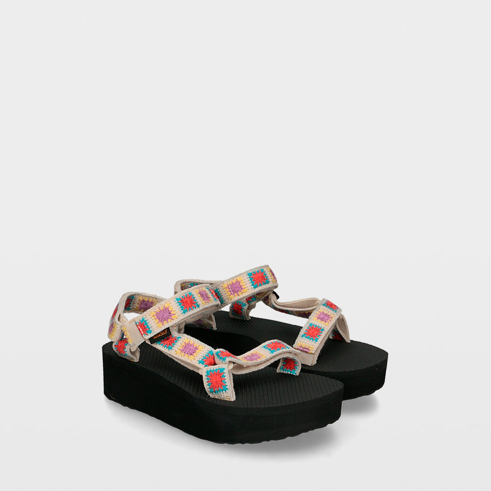 Teva Flat Cros - Sandalias de crochet