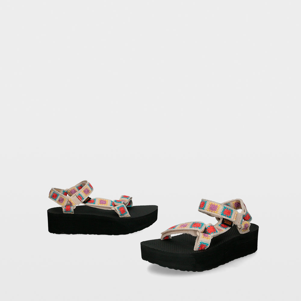 Teva Flat Cros - Sandalias de crochet