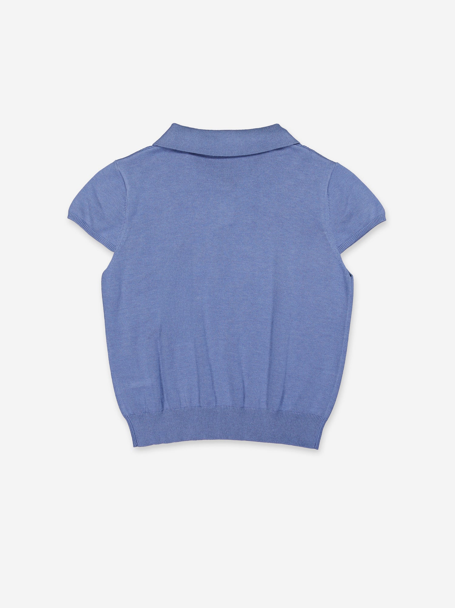 Top punto con cuello polo - ULK Claudine