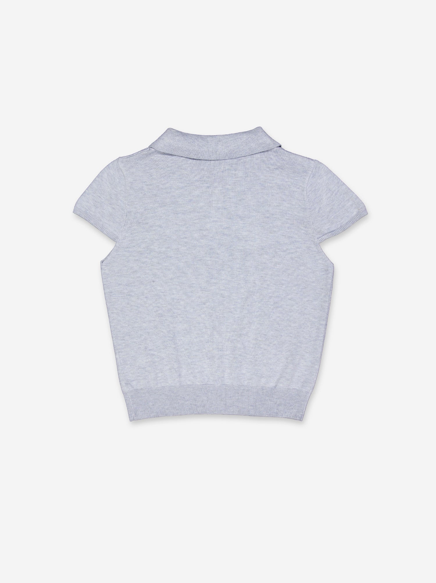 Top punto con cuello polo - ULK Claudine