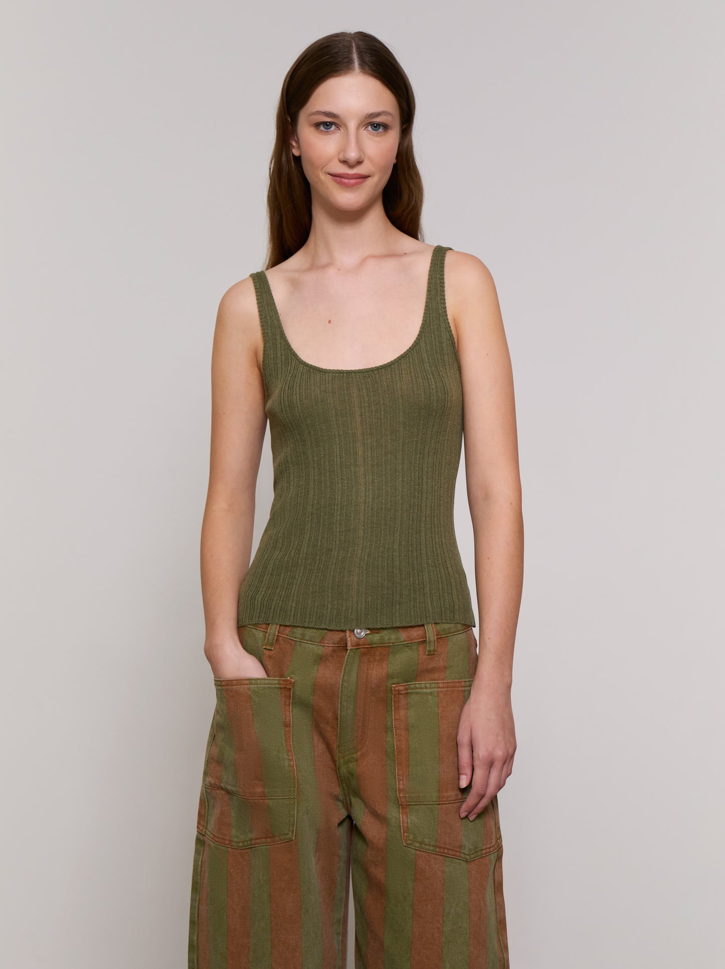 Structured knit top - ULK Darcy