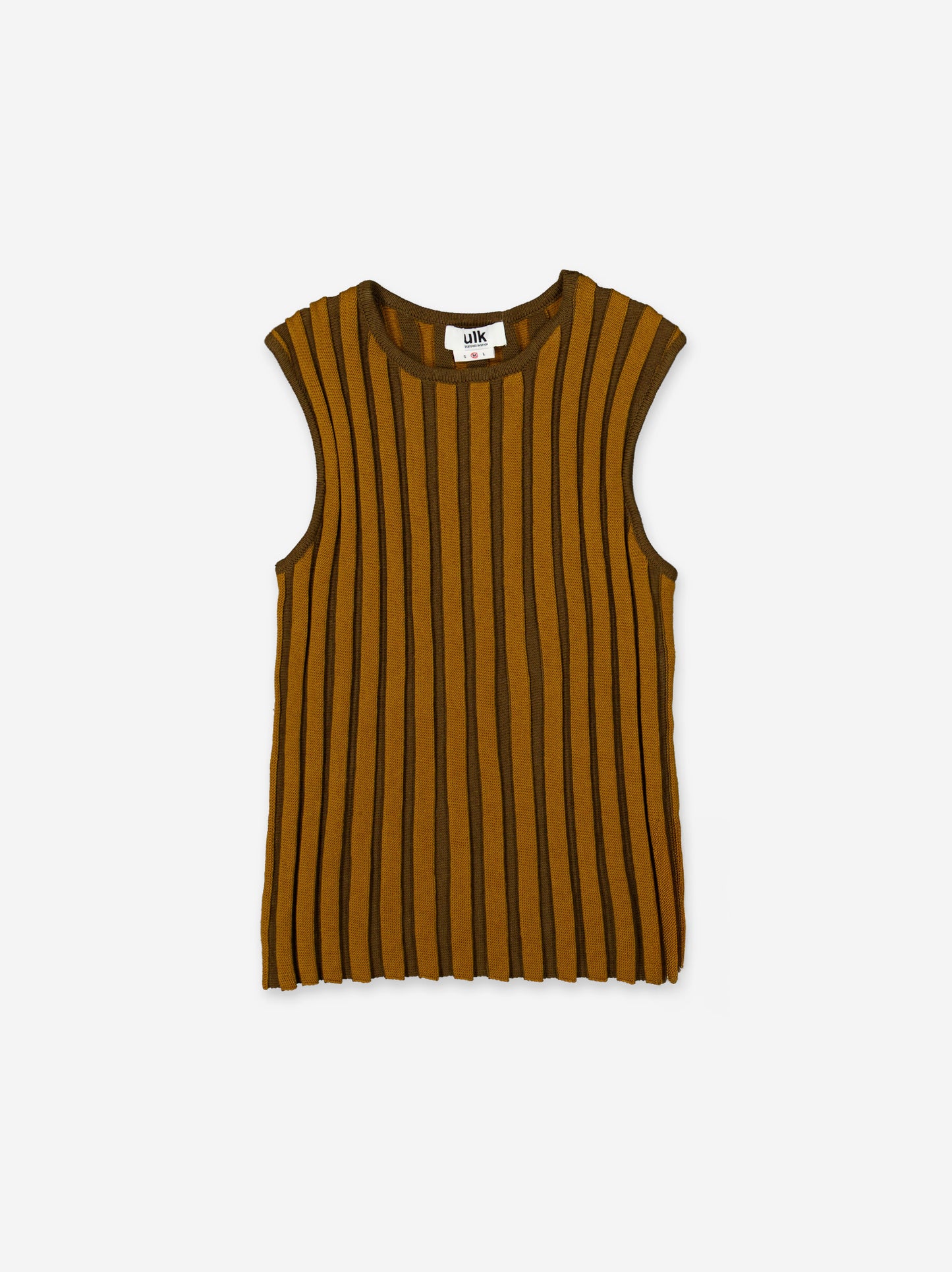 Sleeveless knit top - ULK Matilde