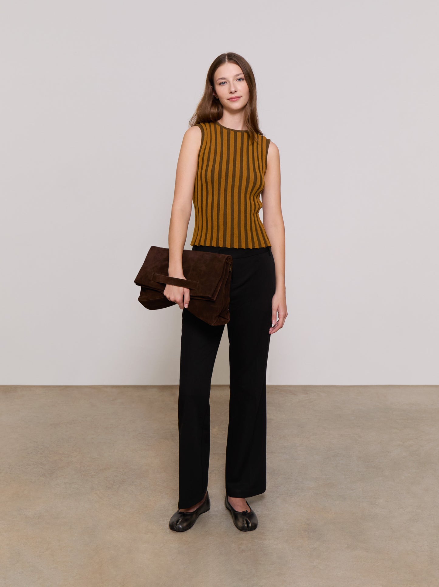 Sleeveless knit top - ULK Matilde