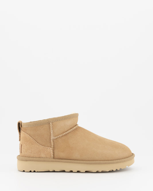 UGG Classic Ultra Mini - Leather Ankle Boots