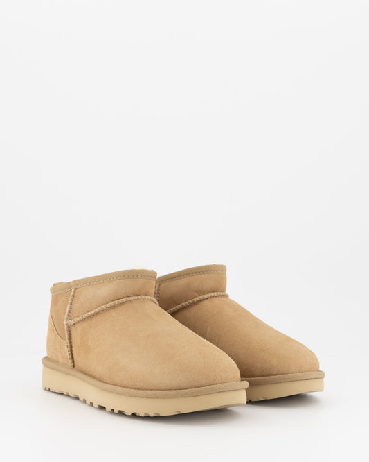 UGG Classic Ultra Mini - Leather Ankle Boots