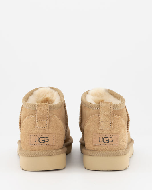 UGG Classic Ultra Mini - Leather Ankle Boots