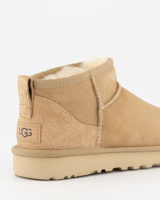 UGG Classic Ultra Mini - Leather Ankle Boots