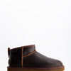 UGG Classic Ultra Mini Leather Regenerate - Botines de piel con forro interior