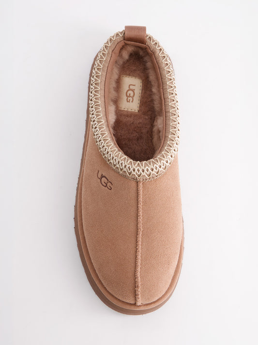 UGG Tazz II - Zuecos de ante con plataforma