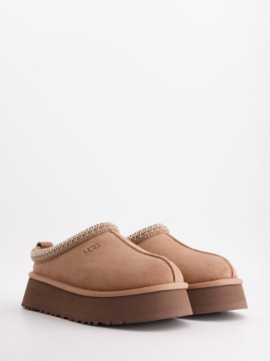 UGG Tazz II - Zuecos de ante con plataforma