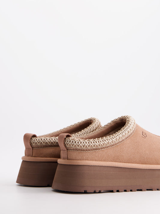 UGG Tazz II - Zuecos de ante con plataforma