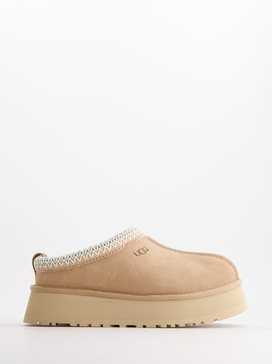 UGG Tazz II - Zuecos de ante con plataforma