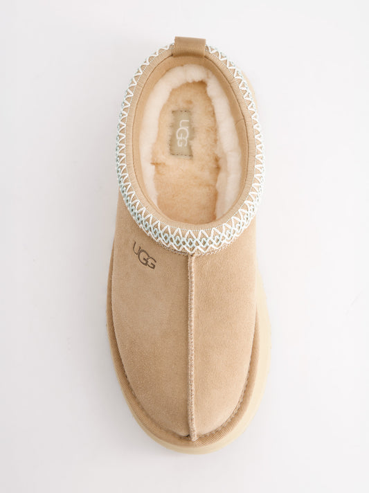 UGG Tazz II - Zuecos de ante con plataforma