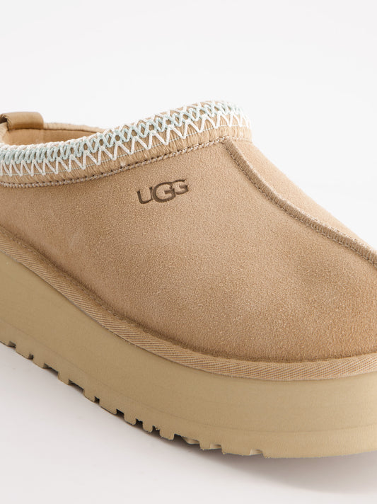 UGG Tazz II - Zuecos de ante con plataforma