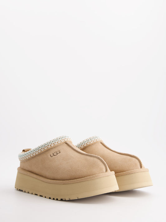 UGG Tazz II - Zuecos de ante con plataforma