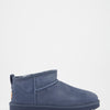 UGG Ultra Mini - Botines de piel azul