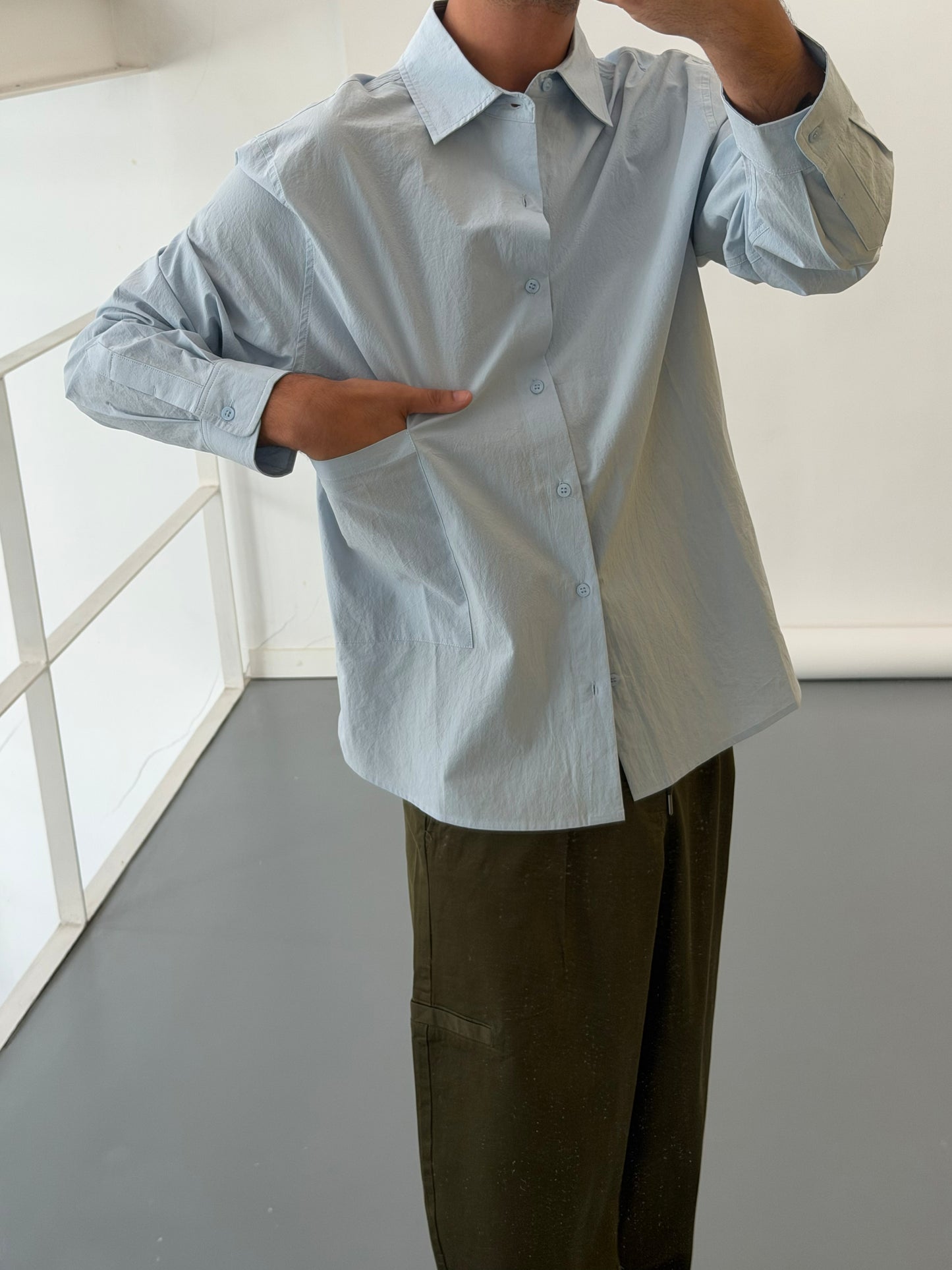 Camisa azul - Trendy