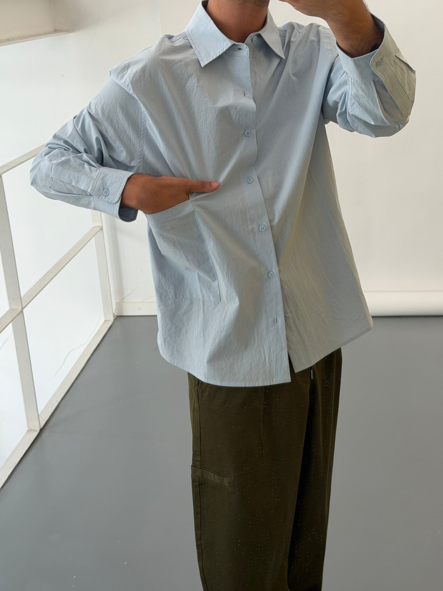 Camisa azul - Trendy