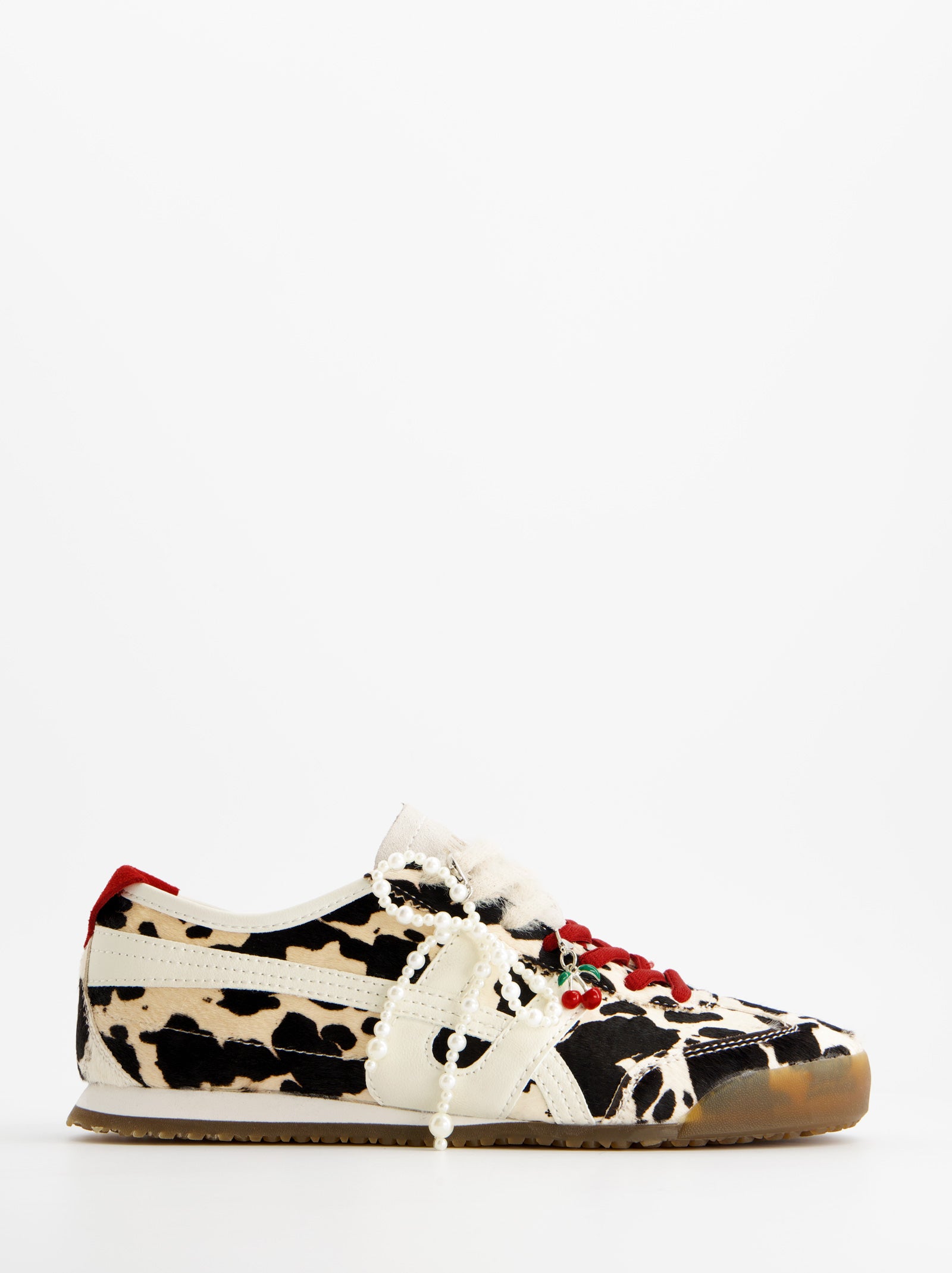 Animal print leather sneakers - ULK Onix