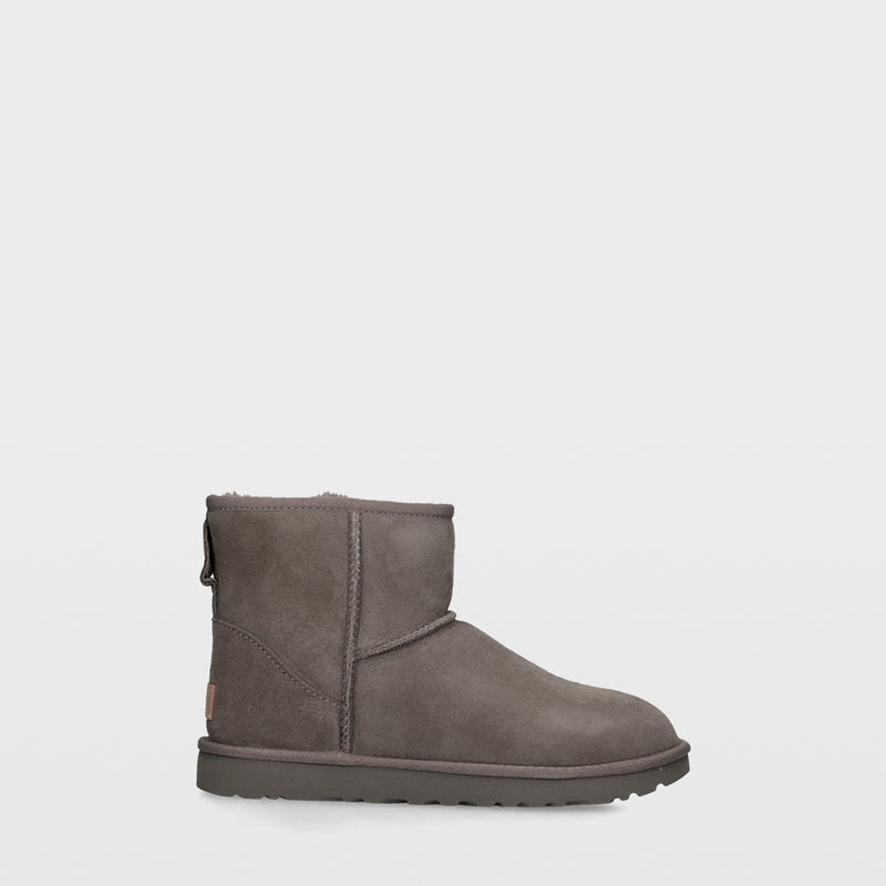 Ugg Classic Mini - Flat Fur Ankle Boots