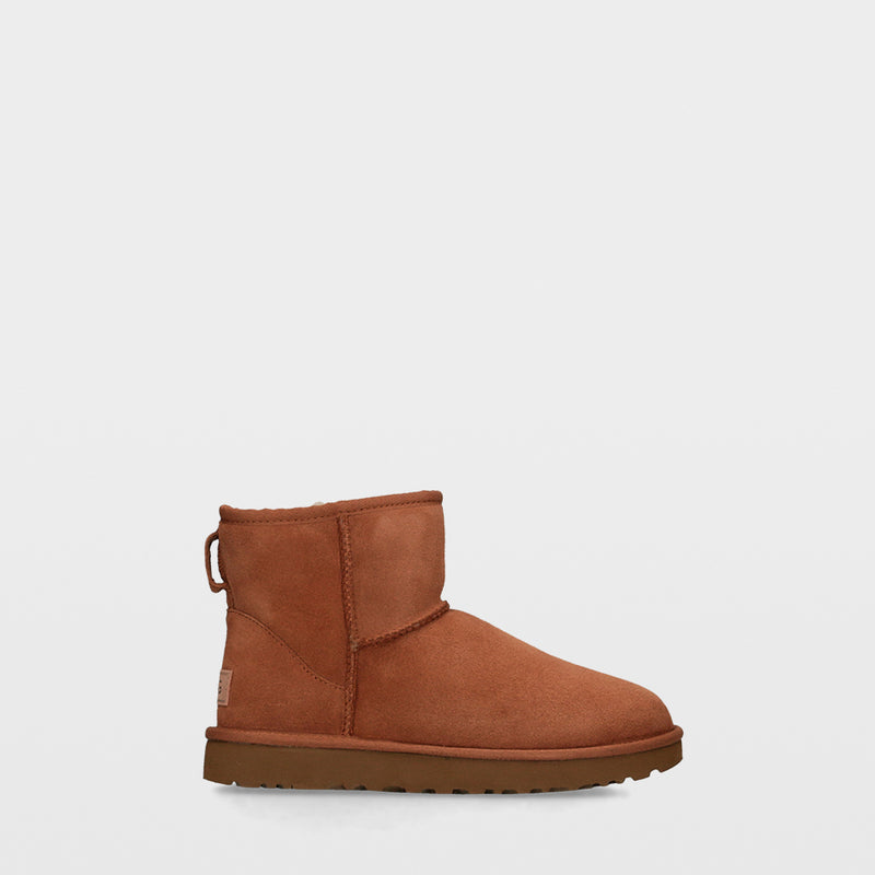 Ugg Classic Mini II - Flat Fur Ankle Boots