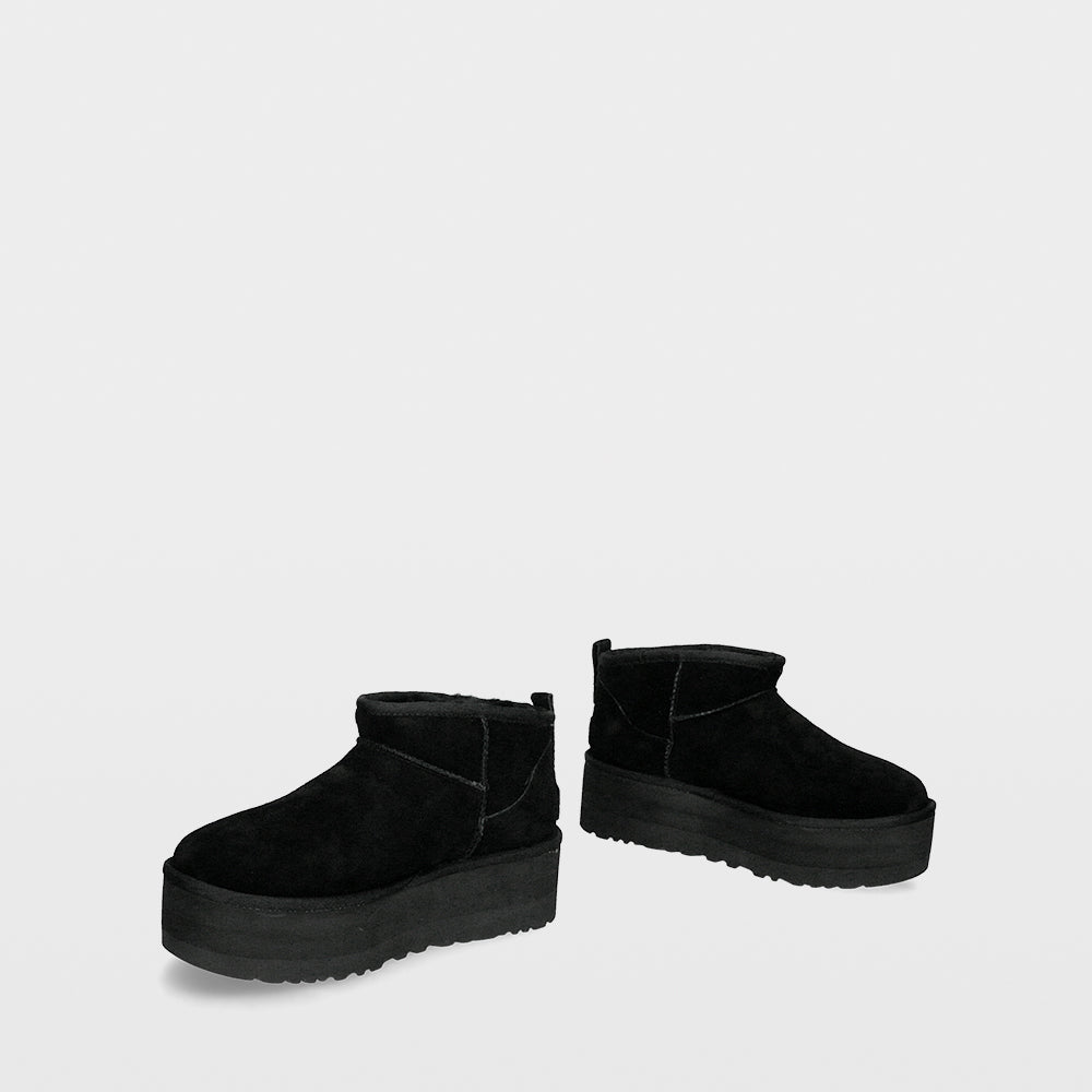 Ugg Classic Ultra Mini - Furry Platform Booties