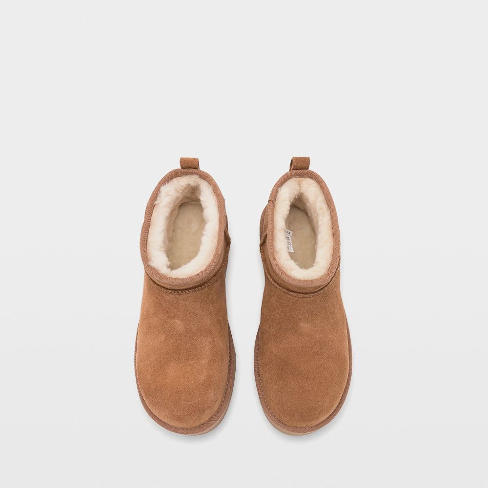 Ugg Ultra Platform - Botín de piel