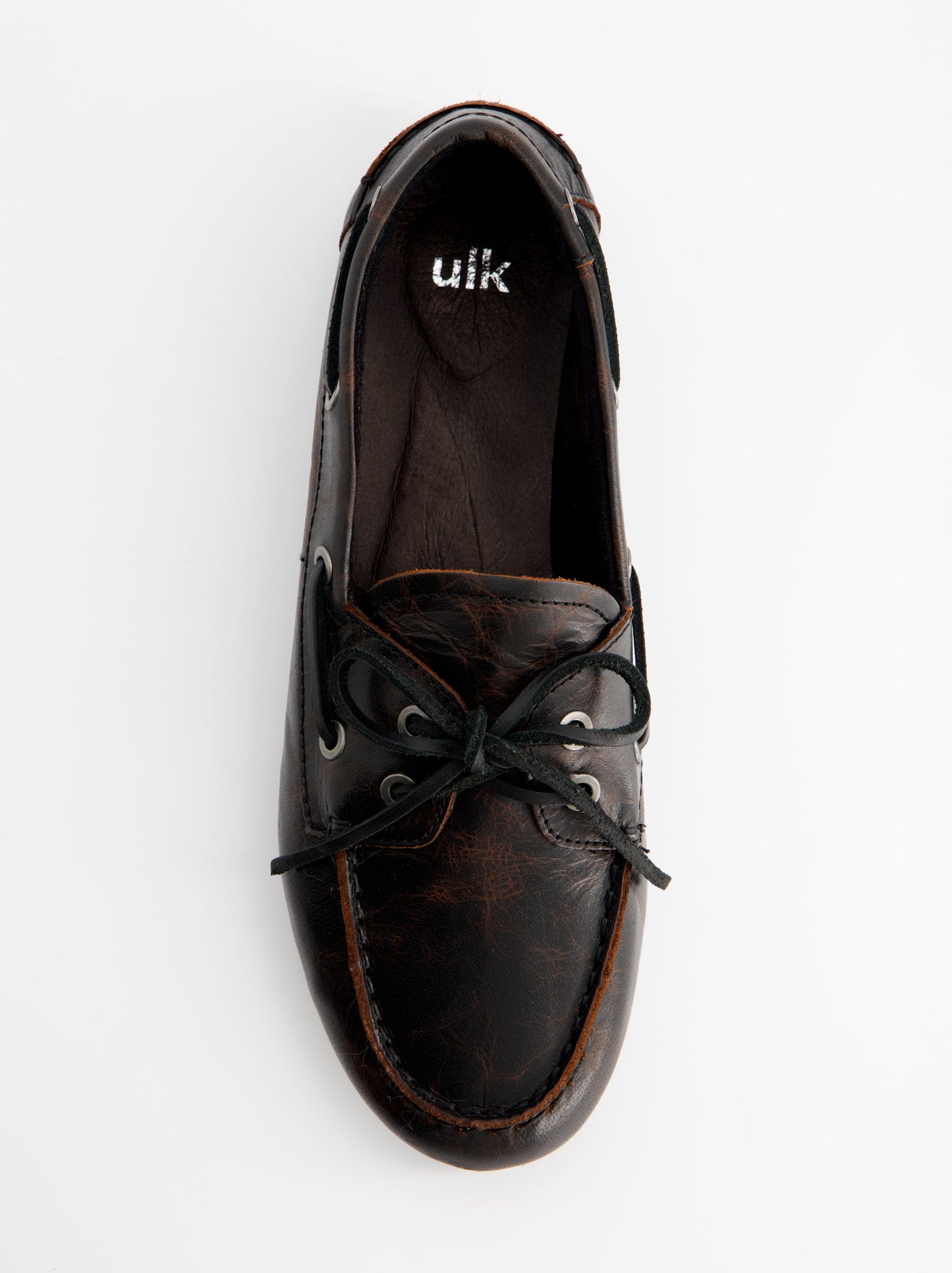 Nautical leather moccasins - ULK Blossom