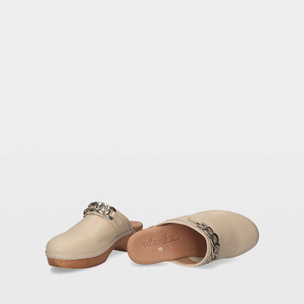 Ulanka Clogs Tomy - Zuecos de piel