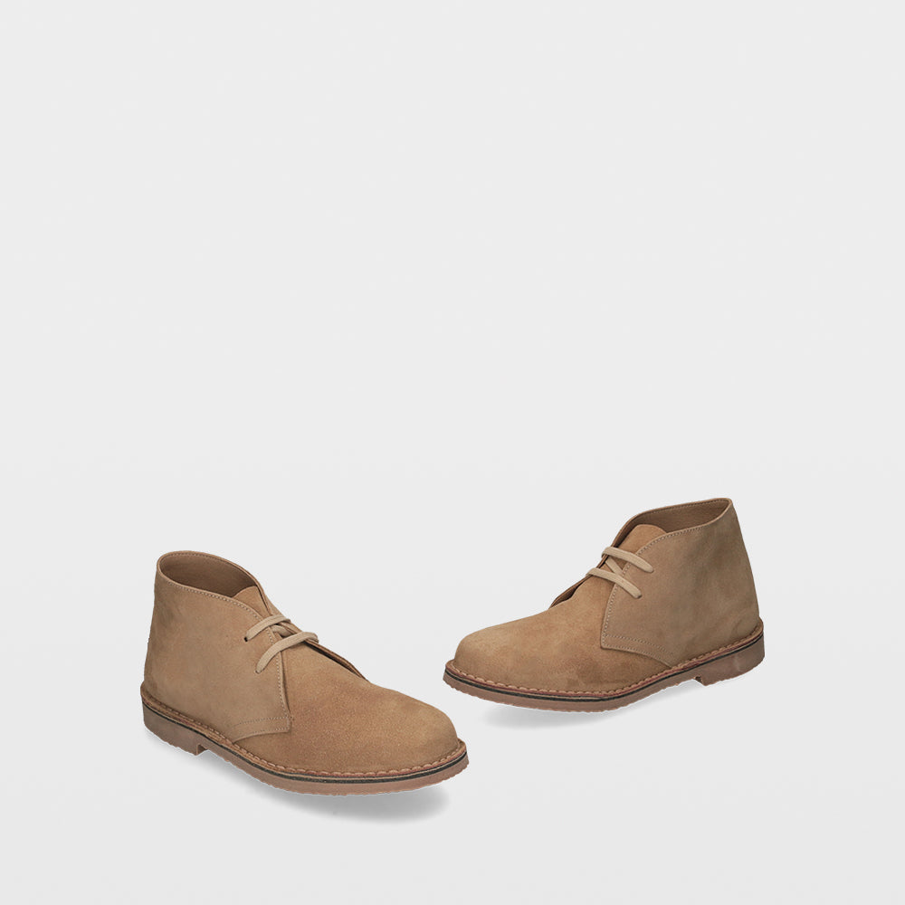 Ulanka Earth Pansy - Leather Desert Boots