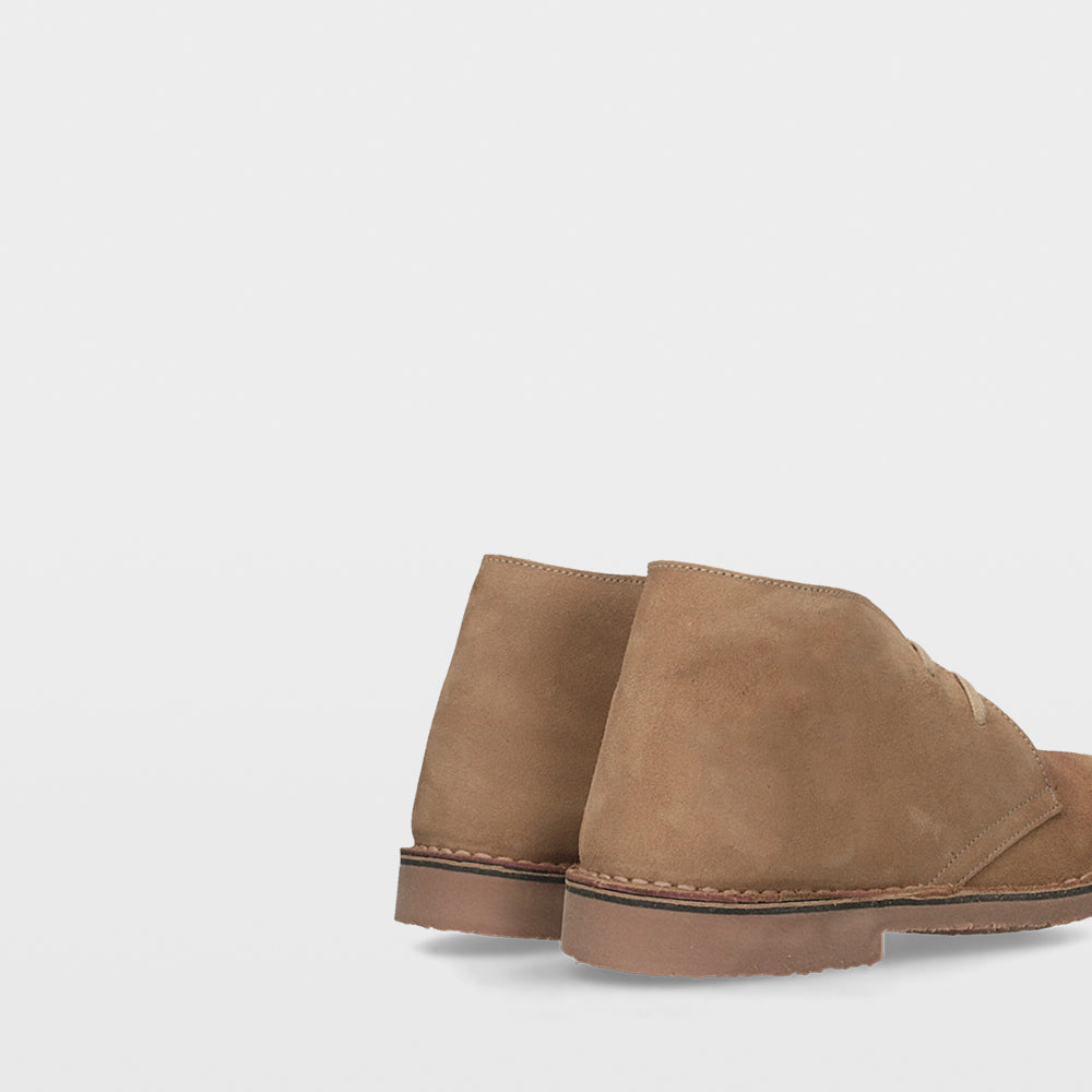 Ulanka Earth Pansy - Leather Desert Boots