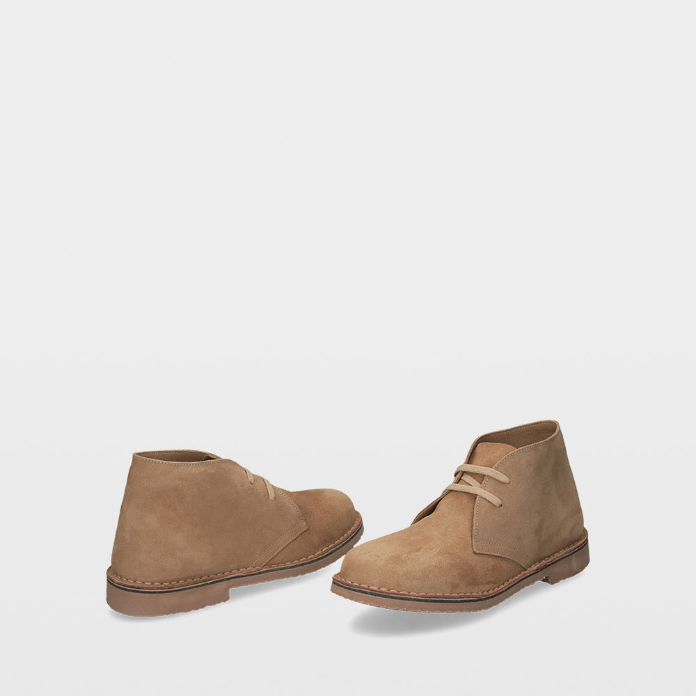 Ulanka Earth Pansy - Leather Desert Boots