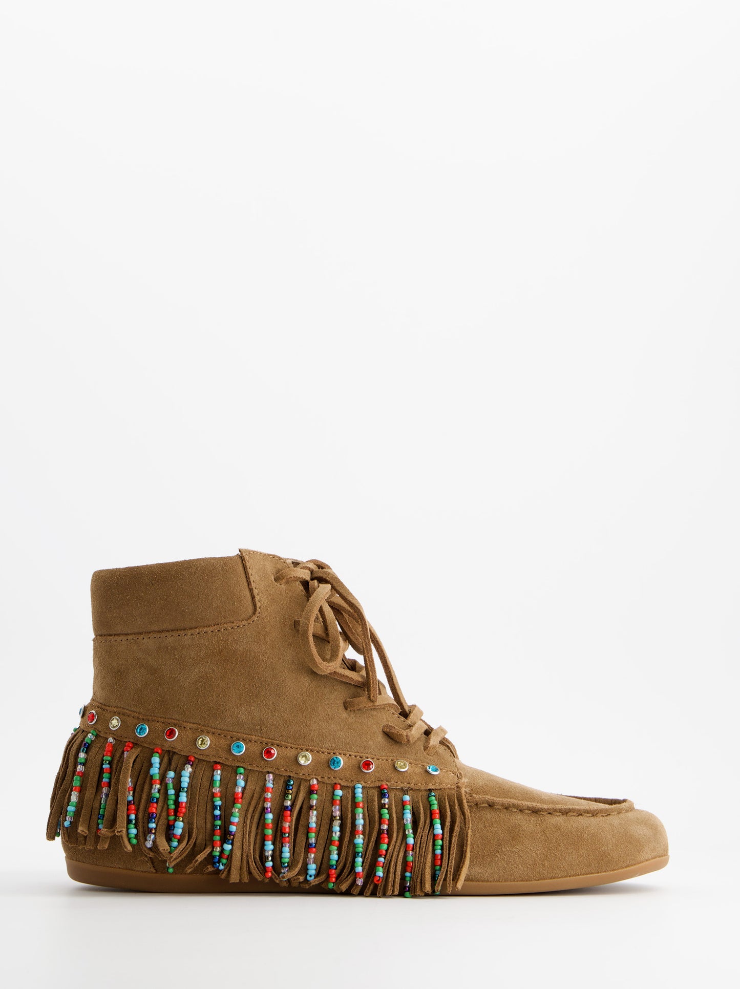 Fringed leather ankle boots - ULK Forth