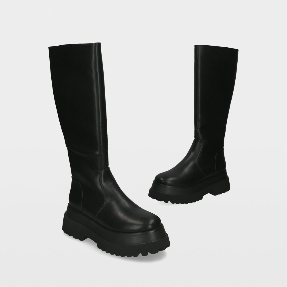 Ulanka Gang Blade - Black Platform Boots