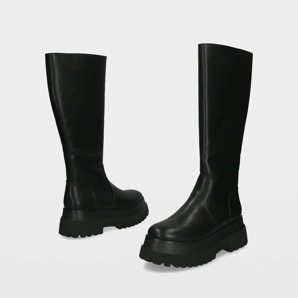 Ulanka Gang Blade - Botas negras plataforma