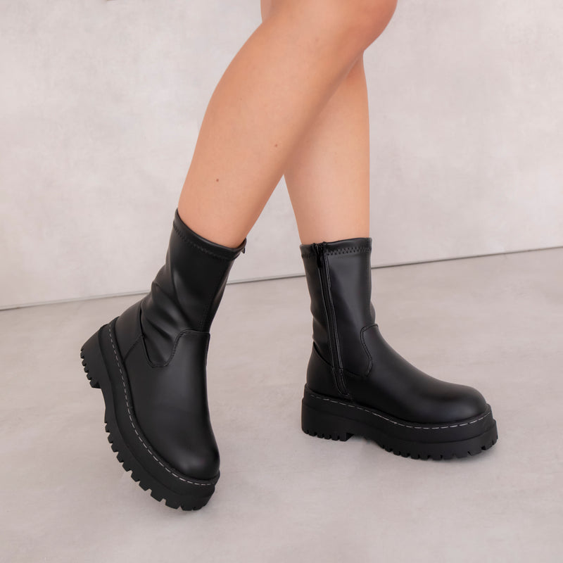 Ulanka Gang Stevie - Platform Ankle Boots