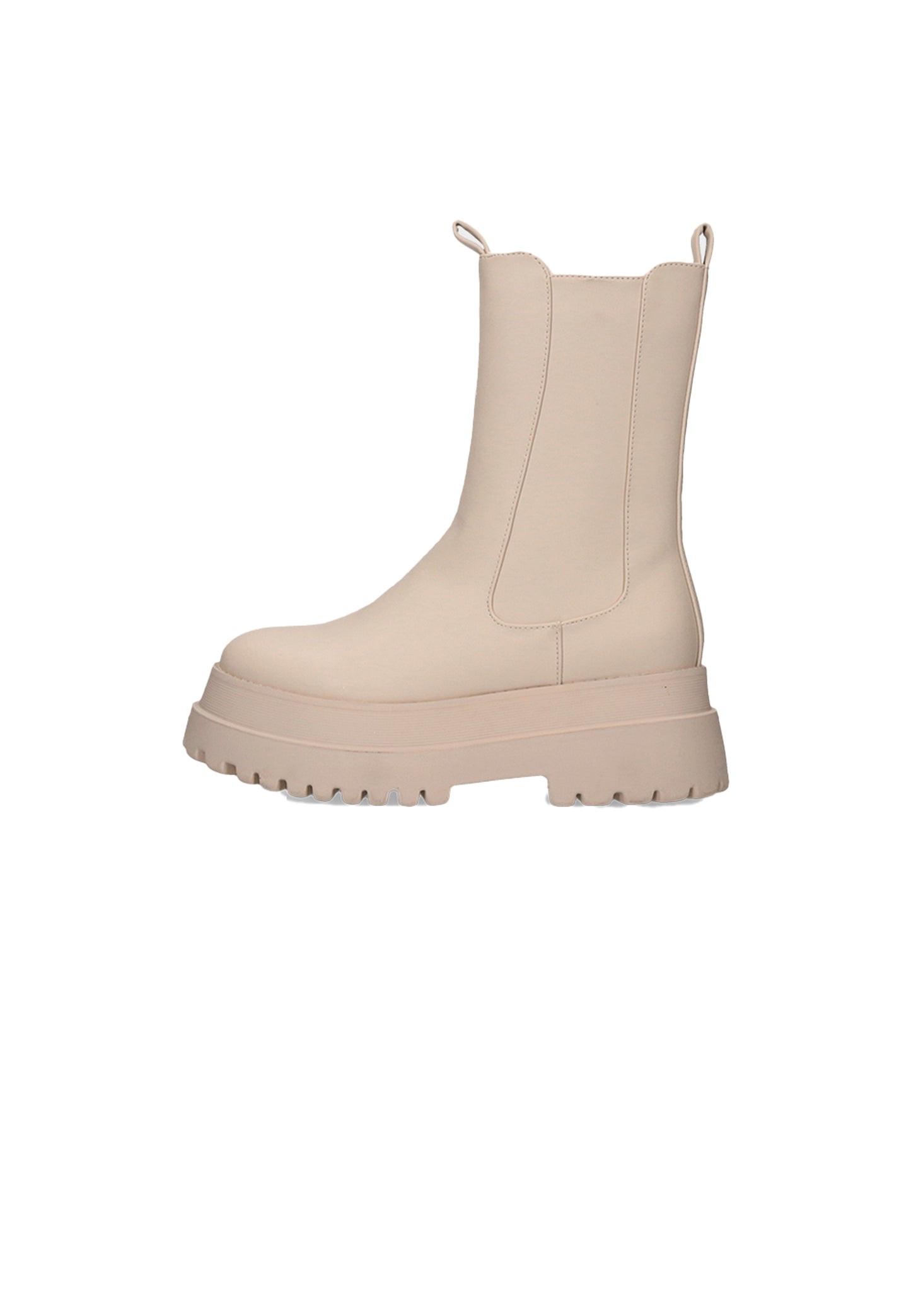 Ulanka Gummy Boots Deane - Rubberized platform ankle boots