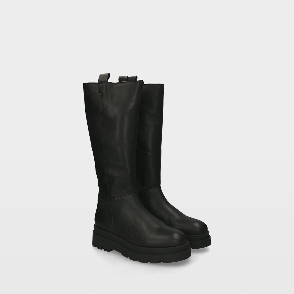 Ulanka Happy Monochrome Mimosa - Botas de piel