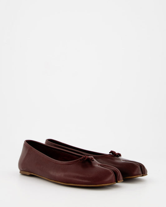 Leather tabi ballerinas - Karva