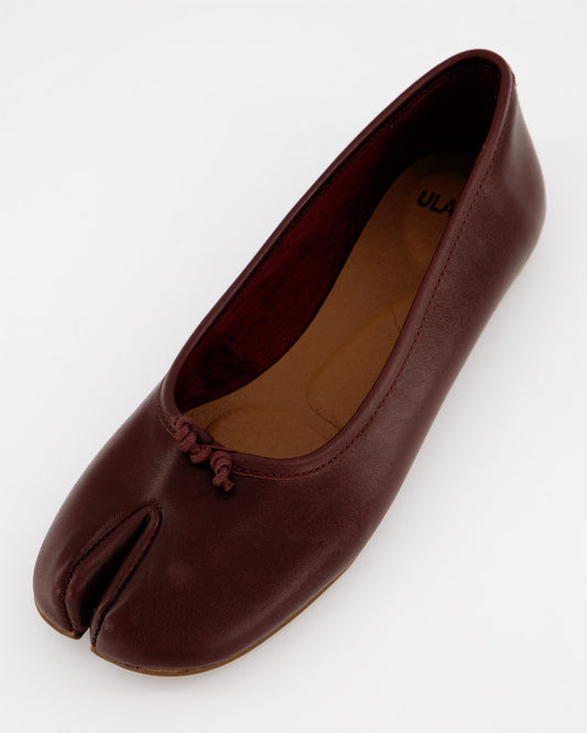 Leather tabi ballerinas - Karva