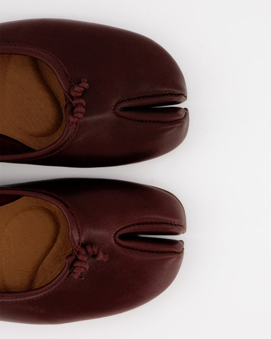 Leather tabi ballerinas - Karva