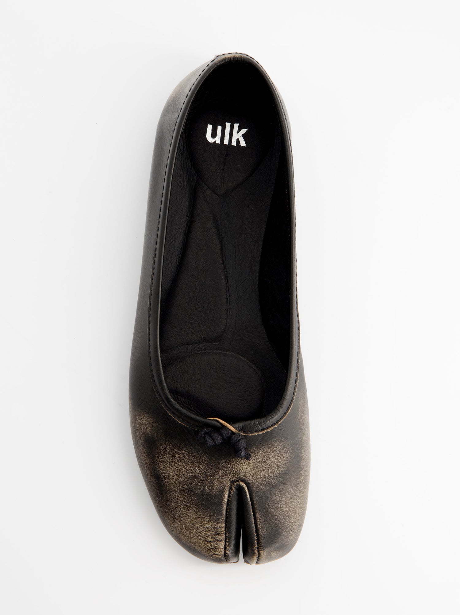 Bailarinas tabi de piel brush - ULK Karva