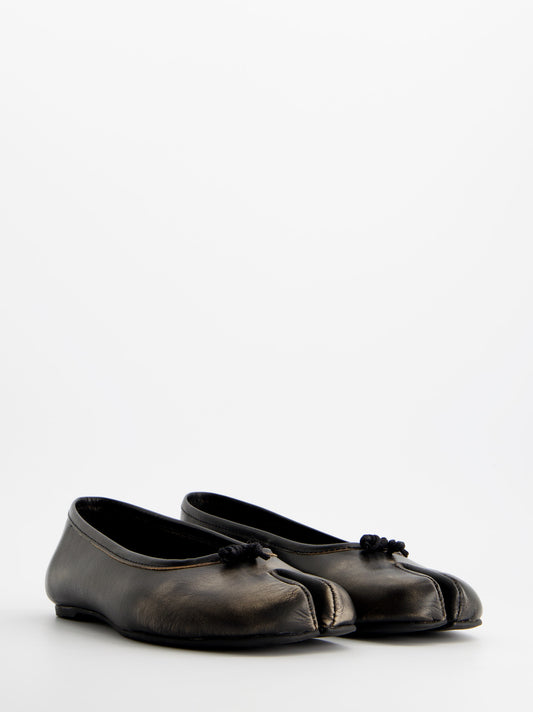 Bailarinas tabi de piel brush - ULK Karva
