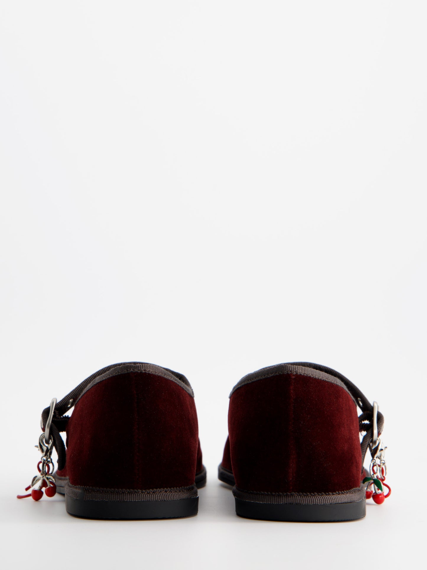 Burgundy velvet effect Venetian blinds - ULK Swan