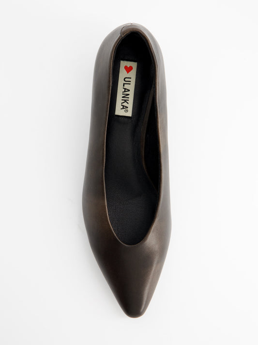 Zapatos de tacón marrones -  ULK Tanny