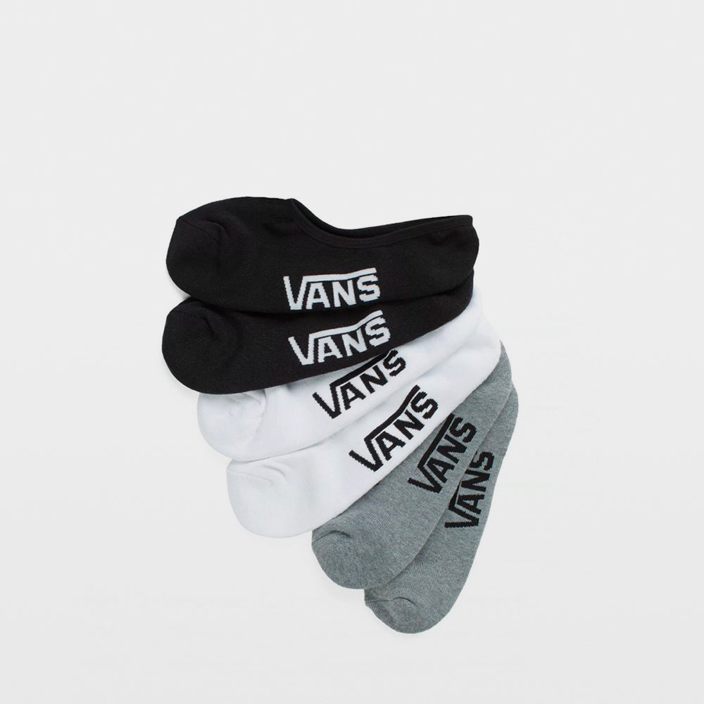 Vans Invisibles Classic Super No Show - Pack Of 3 Socks