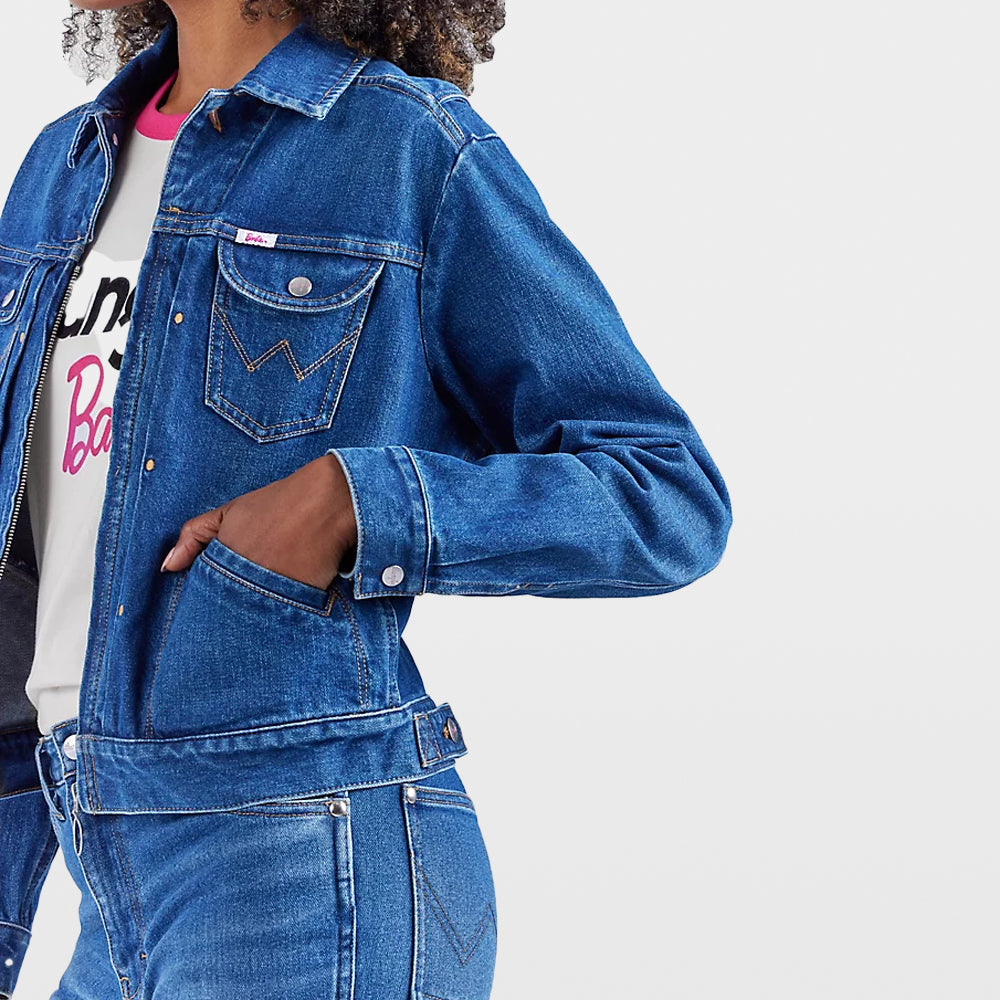 Wrangler x Barbie Zip - Chaqueta