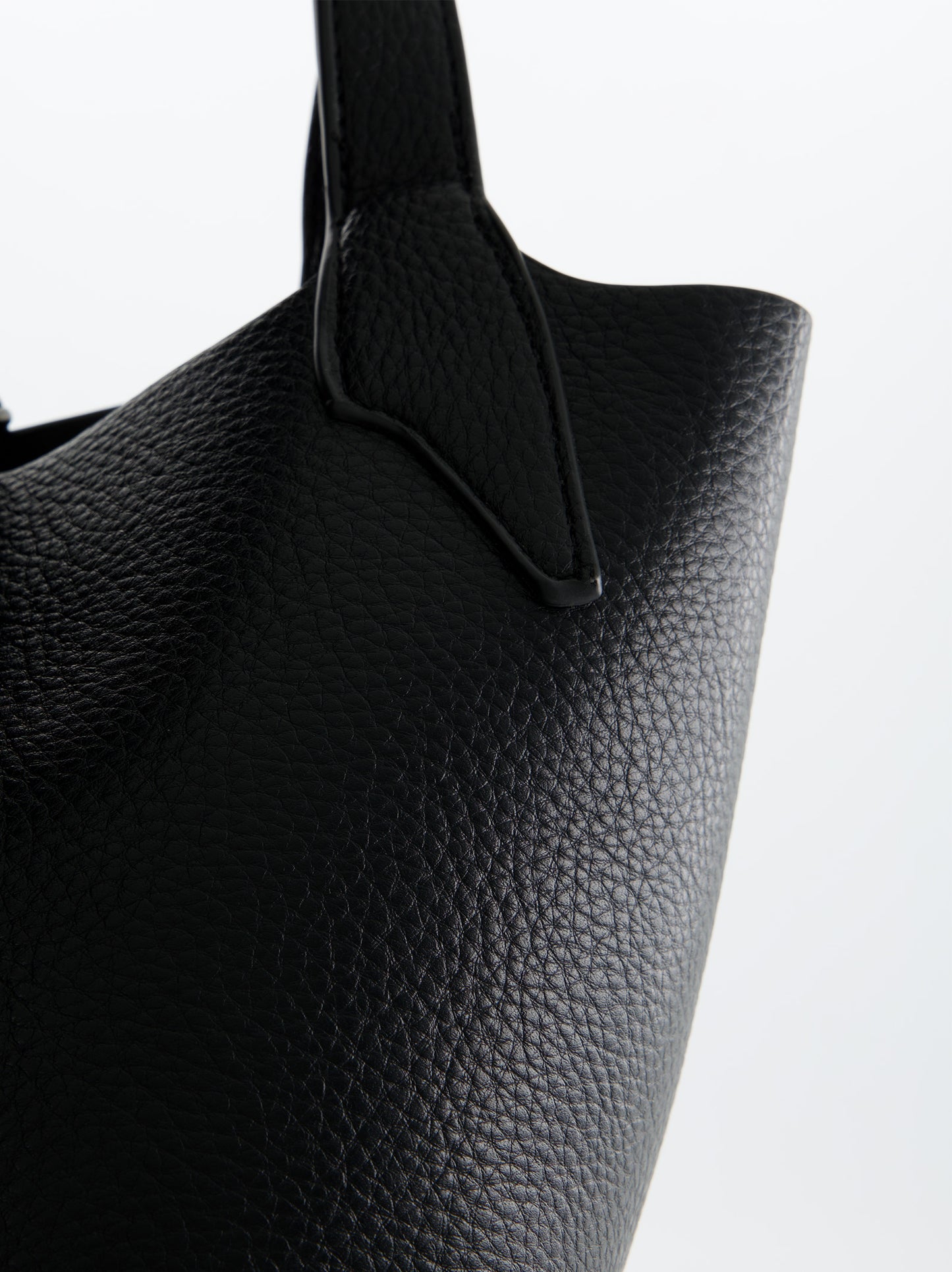 Bolso de piel negro - Xicotet
