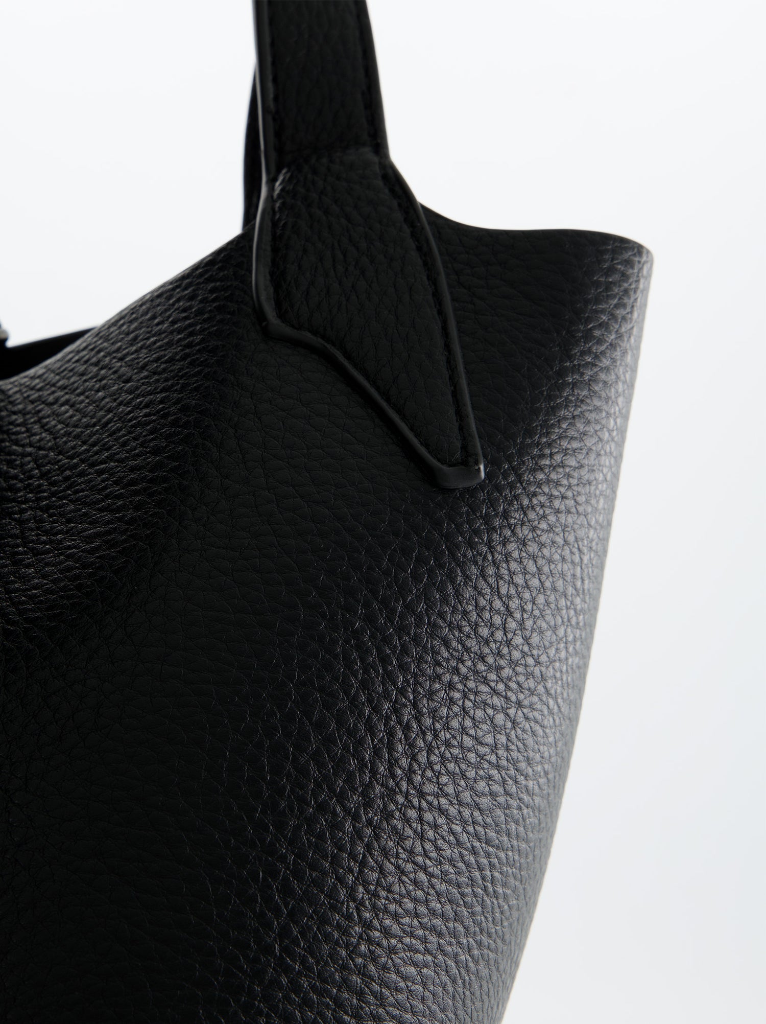 Bolso de piel negro - Xicotet